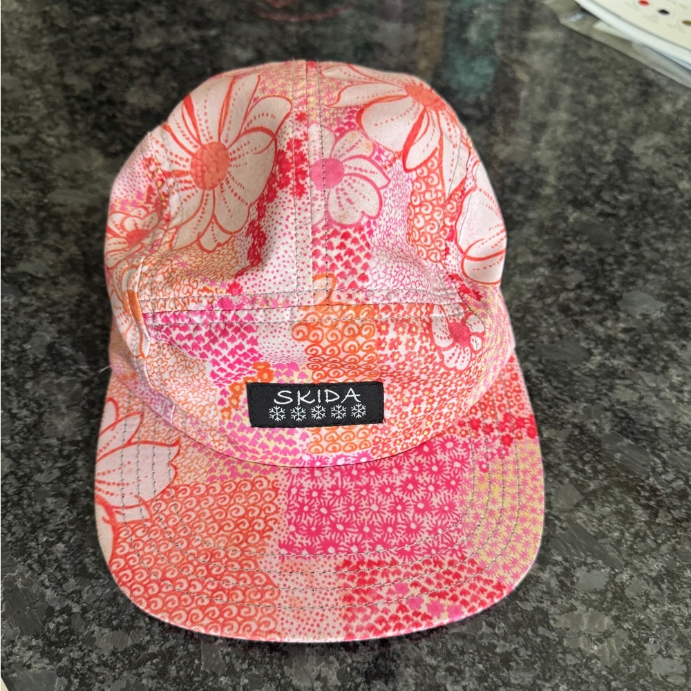 Skida Pink Floral Brim Hat - Dolce Vida